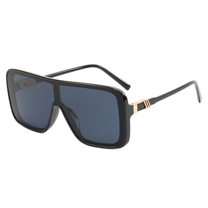 Flat Top Oversized Shades Sunglasses