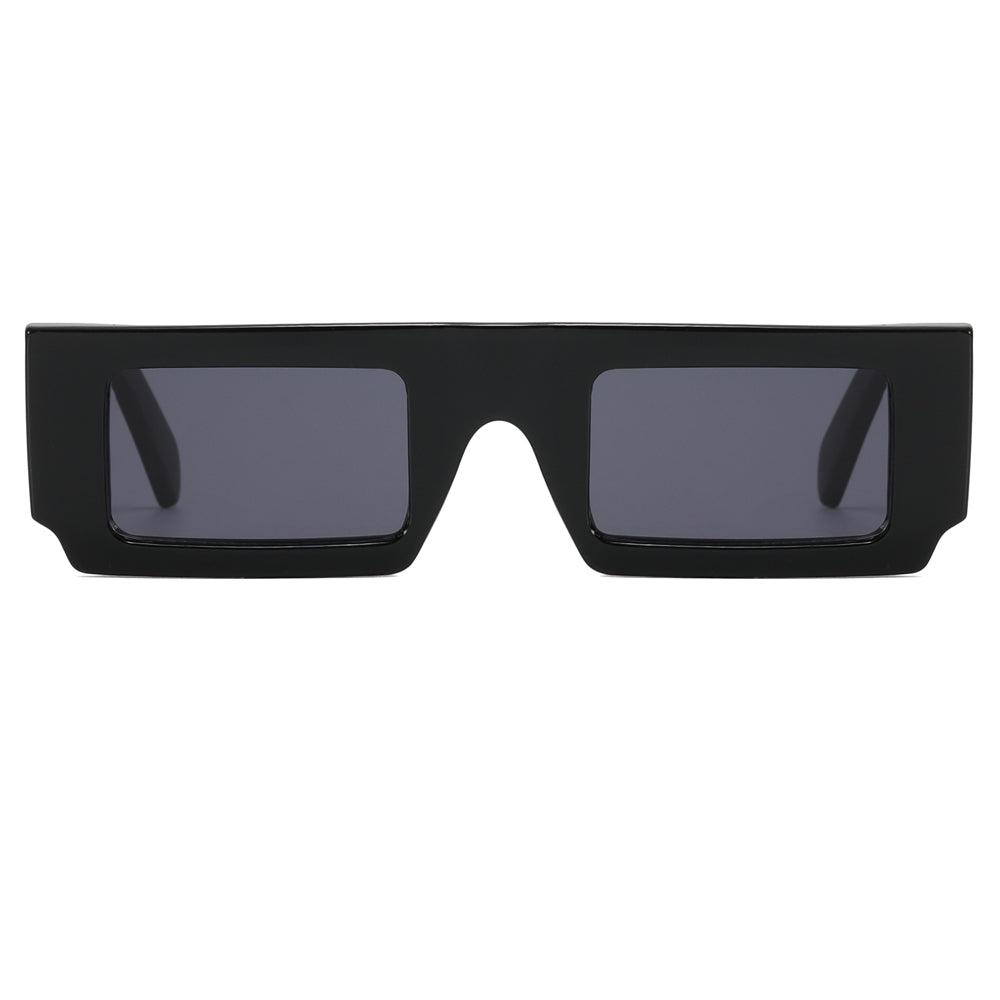 Vintage Flat Top Rectangle Sunglasses