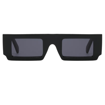 Vintage Flat Top Rectangle Sunglasses