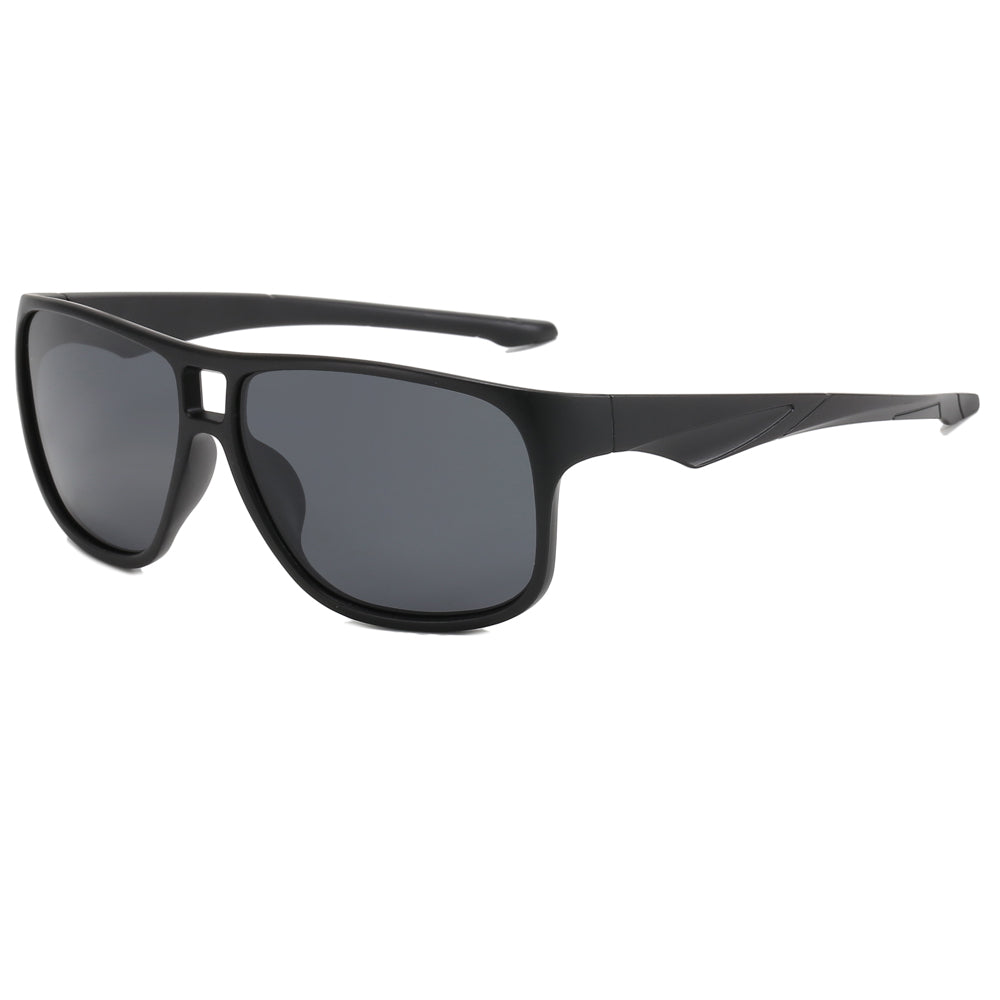 Flat Top Square Sports Goggles Outdoor Polarized Sunglasses
