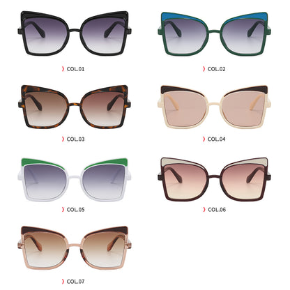 Women Oversized Butterfly Shades Sunglasses