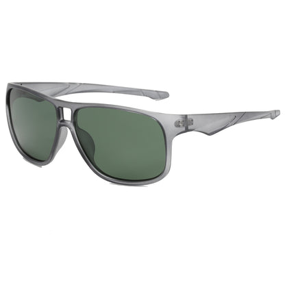 Flat Top Square Sports Goggles Outdoor Polarized Sunglasses