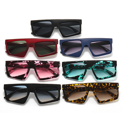 Flat Top Oversize Sunglasses