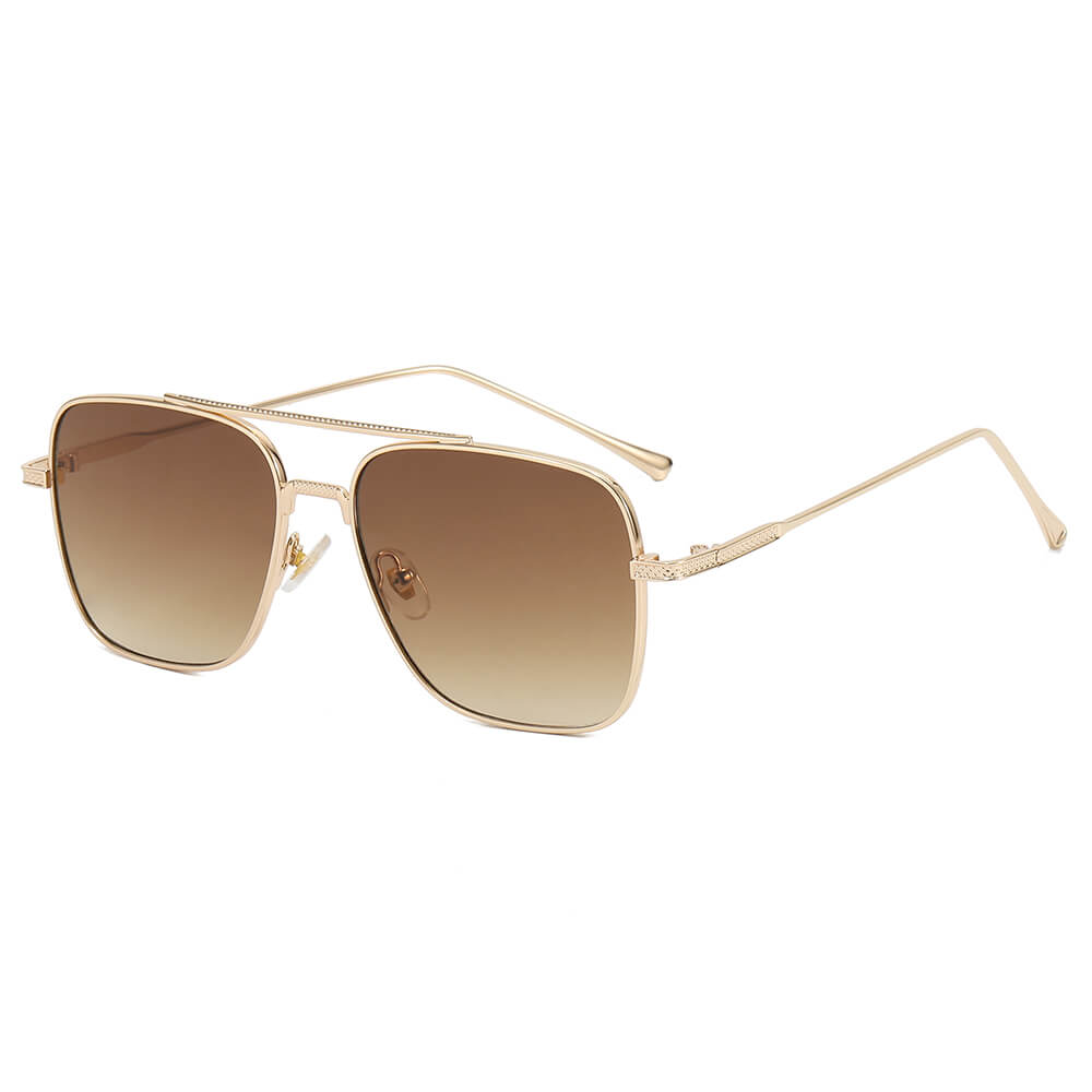Square Metal Sunglasses