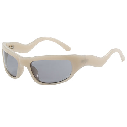 Rectangle Shades Sporty Y2K Sunglasses