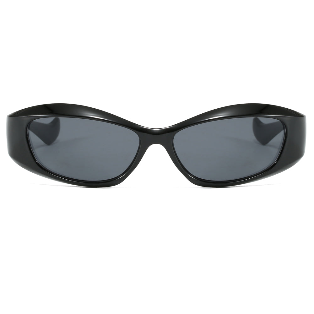 Retro Vintage Plastic Cheap Rectangle Sunglasses