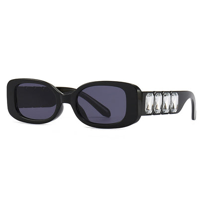 Rectangle Gem Sunglasses