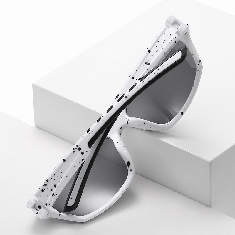 Rectangle Shape Outdoor Sports Cycling Running Polarized Sunglasses