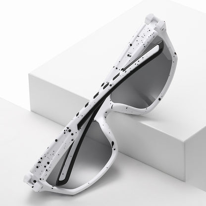 Rectangle Shape Outdoor Sports Cycling Running Polarized Sunglasses