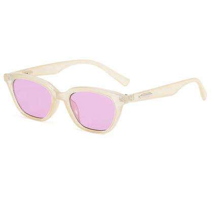 Rectangle Cat Eye Women Shades Sunglasses