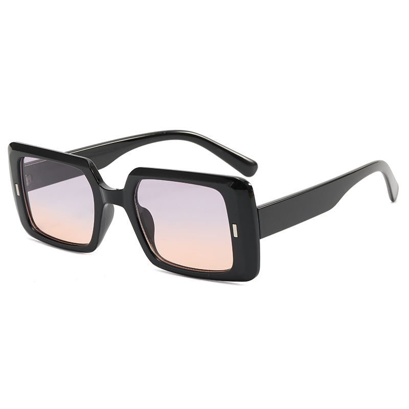 Oversize Rectangle Men Women Sunglasses