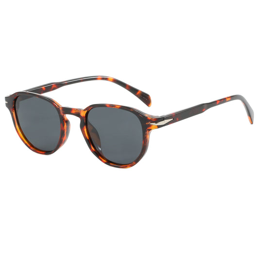 Retro Round Polarized Sunglasses