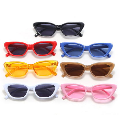 Retro Small Triangle Cat Eye Vacation Sunglasses