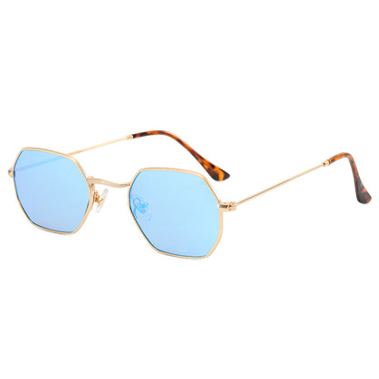 Polygon Shades Metal Frame Sunglasses