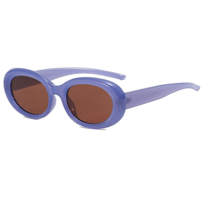 Retro Goggles Small Oval Sunglasses