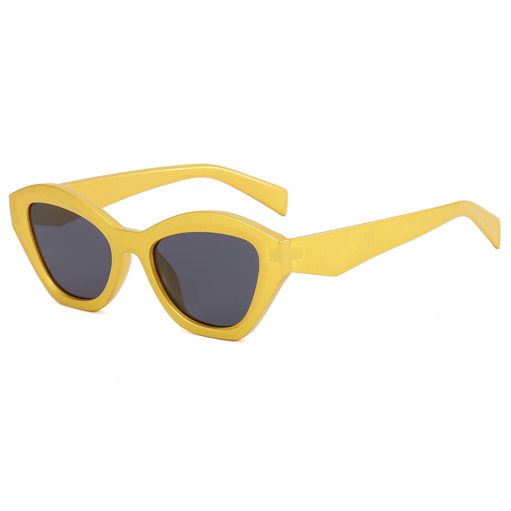 Cat Eye Women Irregular Polygonal Sunglasses