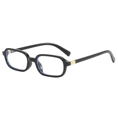 Women Tinted Lens Small Rectangular Sunglasses