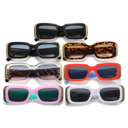 Retro Vintage Small Rectangle Sunglasses