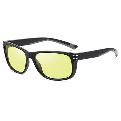 Square High Quality Polarized Sporty Outdoor Sunglasses