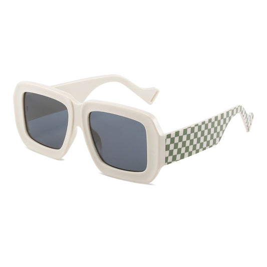 Mosaic Square Oversized Sunglasses for Women