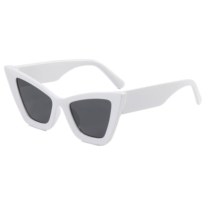 Cat Eye Women Triangle Sunglasses