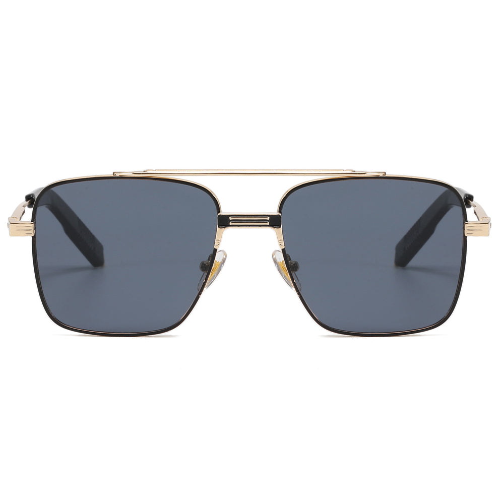 Small Rectangle Metal Frame Sunglasses