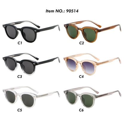 Retro Classic Unisex Round Sunglasses