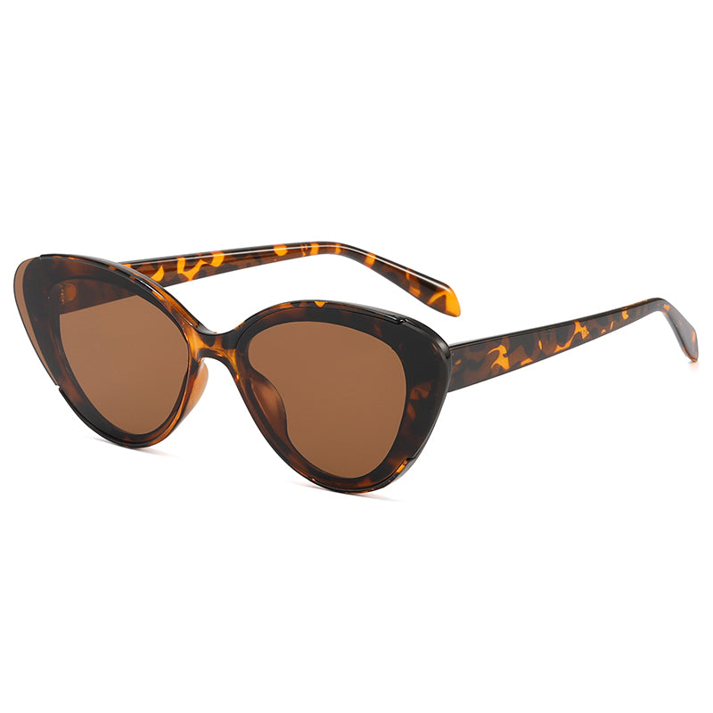 Cat Eye Women Small Triangle Sunglasses