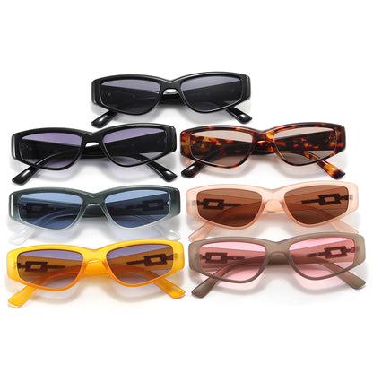 Women Rectangle Shades Sunglasses