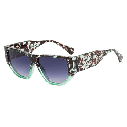 Oversized Flat Top Sunglasses