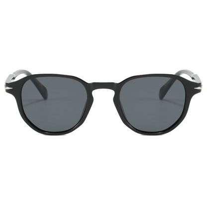 Retro Round Polarized Sunglasses