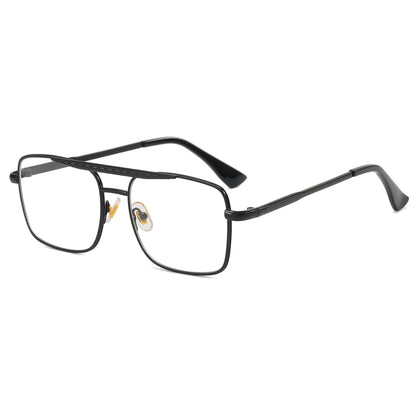 Fashion Metal Frame Gradient Shades Sunglasses