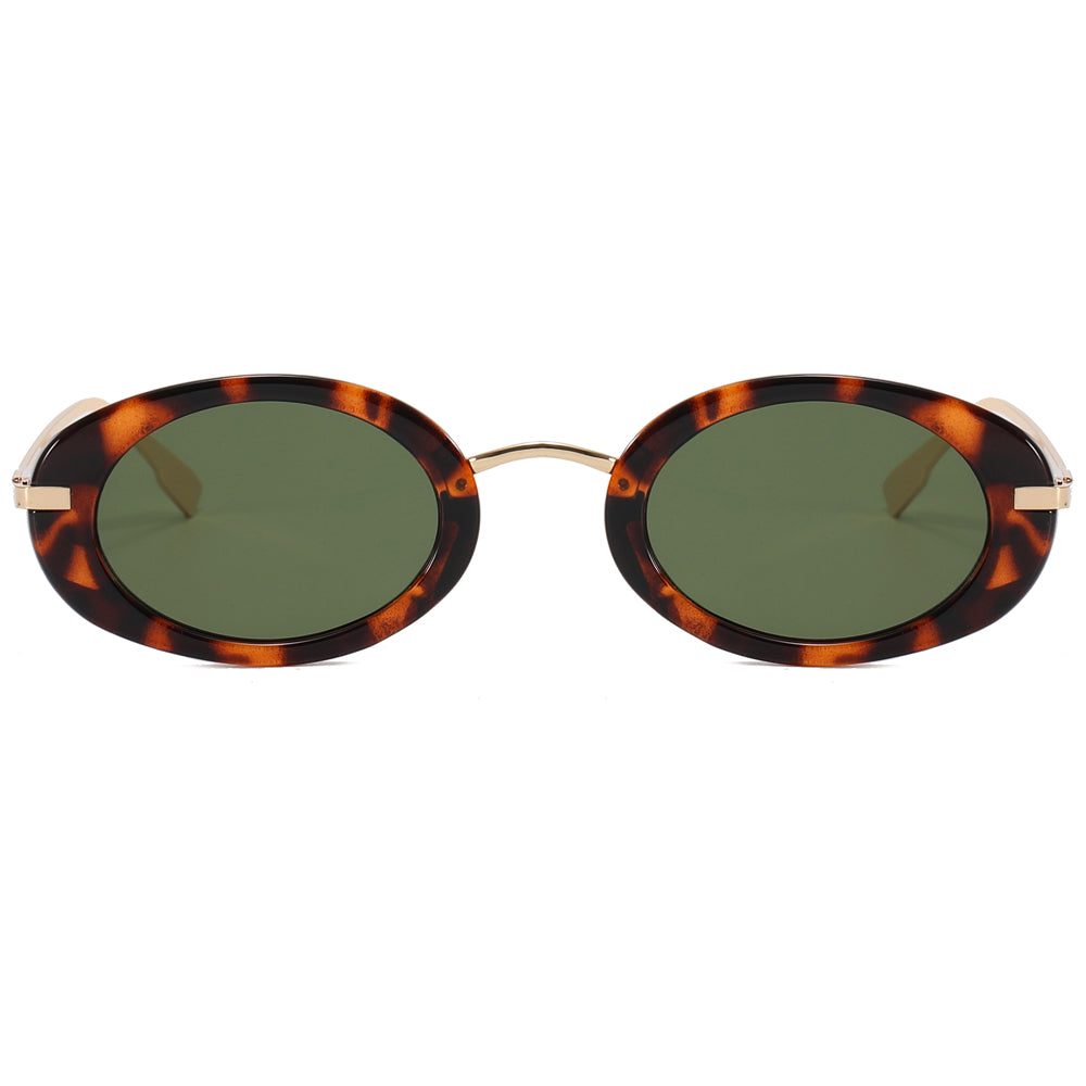 Retro Oval Sunglasses