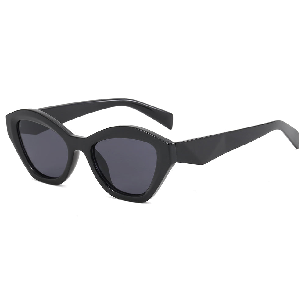 Cat Eye Women Irregular Polygonal Sunglasses