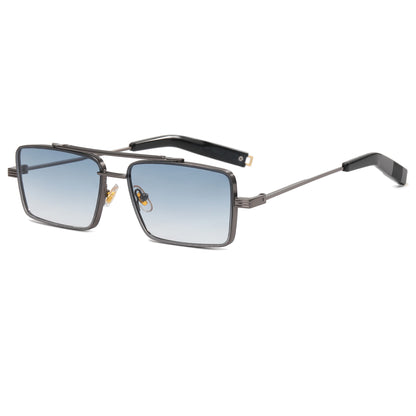 Fashion Metal Frame Shades Sunglasses