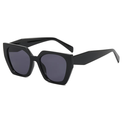 Polygon Oversized Square Cat Eye Sunglasses