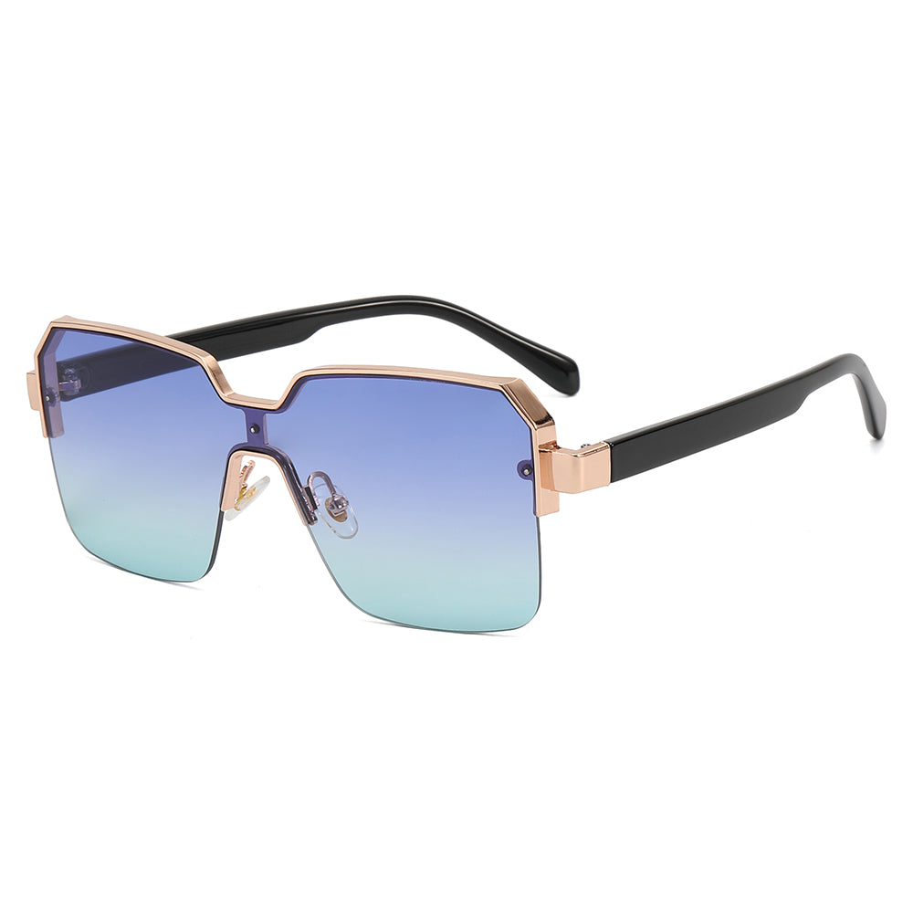 Square Metal Frame Men Sunglasses