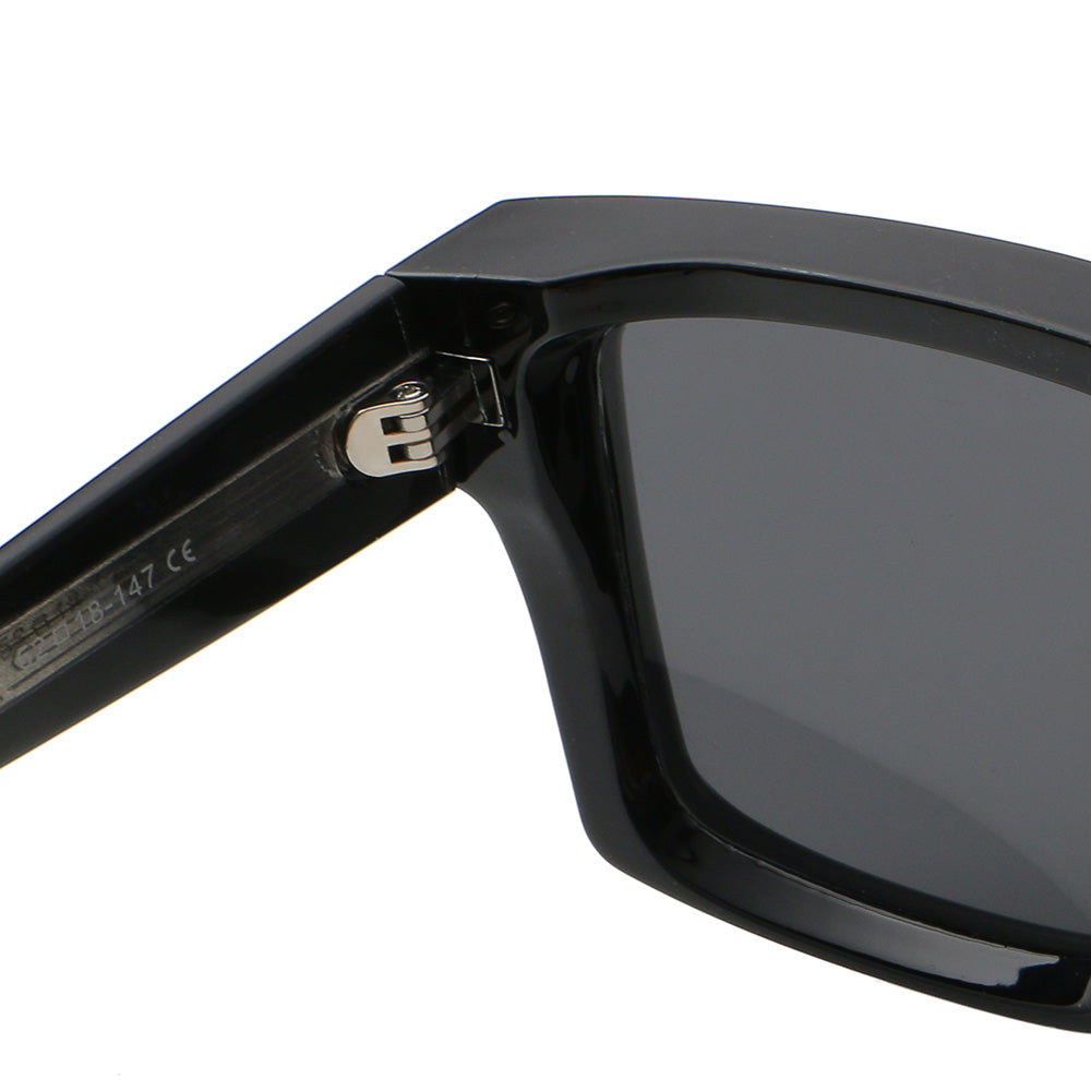 Oversized Thick Square Gradient Shades Sunglasses