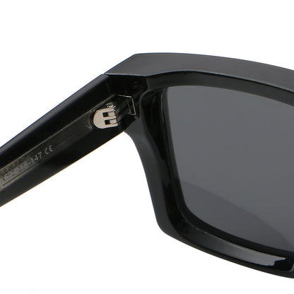 Oversized Thick Square Gradient Shades Sunglasses