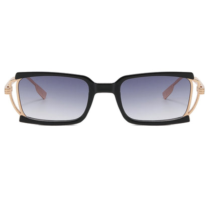 Small Rectangle Metal Frame Sunglasses