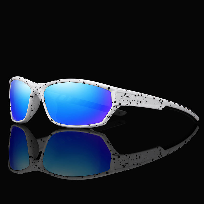 Rectangle Shape Outdoor Sports Cycling Running Polarized Sunglasses