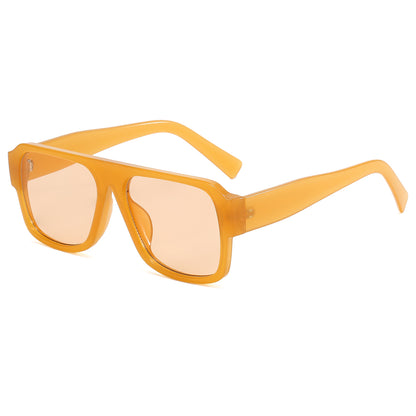 Flat Top Square Shades Sunshade Sunglasses