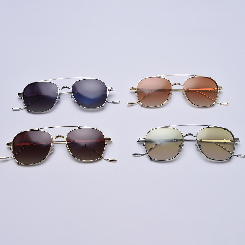 Anti blue Light Polarized Clip On Sunglasses