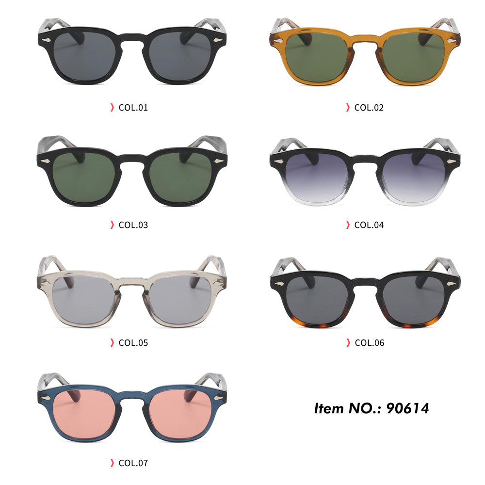 Retro Vintage Unisex Round Outdoor Sunglasses