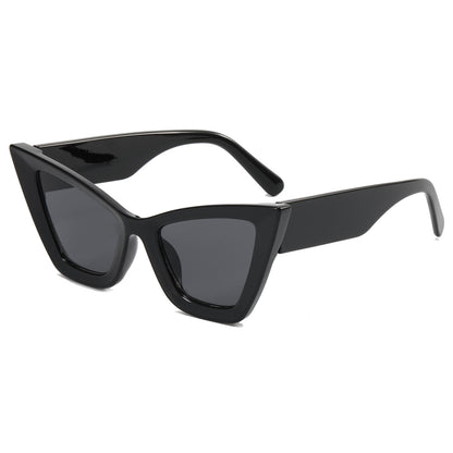 Cat Eye Women Triangle Sunglasses