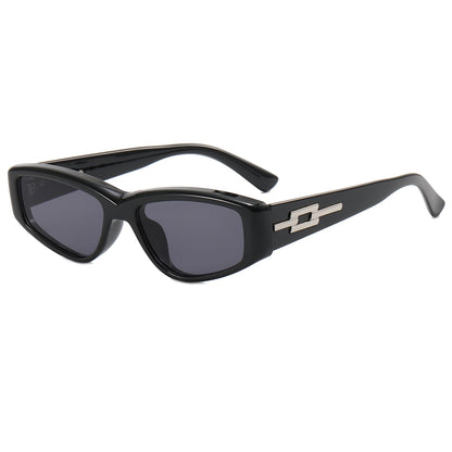 Women Rectangle Shades Sunglasses