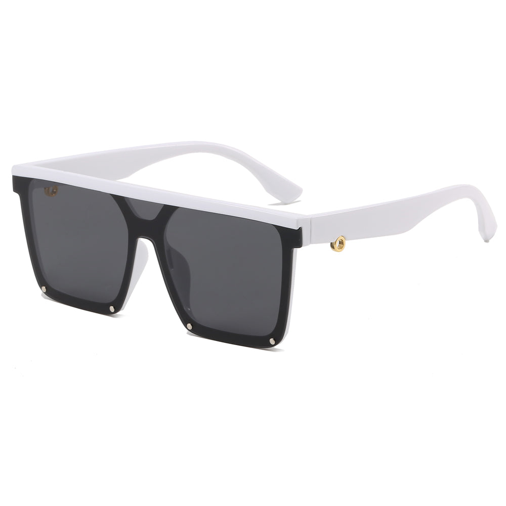 Square Oversized Flat Top Sunglasses