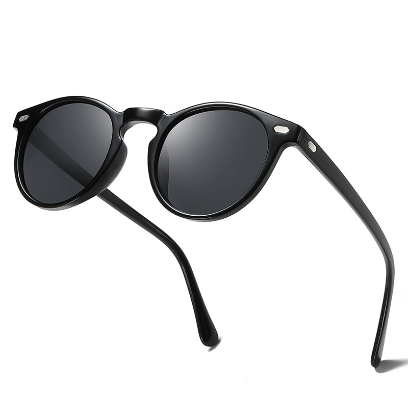Retro Vintage Round Polarized Sunglasses