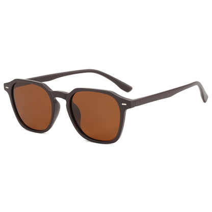 Square TR90 Frame Thin Polarized Sunglasses