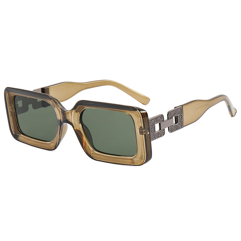 Vintage Luxury Rectangle Sunglasses